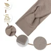 bandeaux de yoga en coton biologique pour femmes et bol, artificiel astiques, twist aught, turban creux, enveloppes, vêtements de sauna pour enfants, accessoires pour cheveux