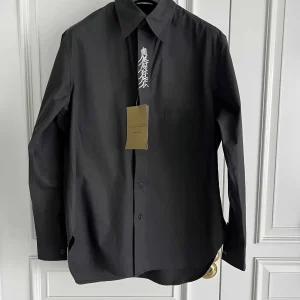 TOP-YAMAMOTO design original Namo Amitabha bouddha pur coton bouddhiste chemise foncée