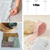 Épingles à perruque en t de 2 pouces, 200 pièces, pour bloquer le tricot et le crochet, épingle à coudre en forme de t pour perruques, fabrication de bijoux, modélisation et quilting