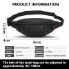 sac de taille multifonctionnel pour hommes, sac de ceinture, sac de taille pour hommes, voyage en plein air, sport, pochette de ceinture, mode hommes femmes, sac banane