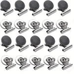 Aimants de réfrigérateur, Clips magnétiques solides pour tableau blanc, bureau, casier, présentoirs photos, Clips magnétiques robustes