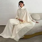 Abaya moyen-orient femmes élégantes Abayas manches longues robe de concours ample caftans de soirée JilbabsIslamic vêtements traditionnels