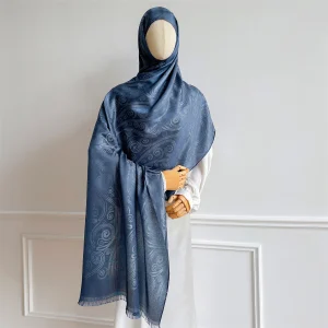 Luxe Paisley modèle femmes Hijab fil d’or Jacquard écharpe enveloppes musulmanes Ramadan Islam foulard châle Turban foulard Luxe Paisley modèle femmes Hijab fil d’or Jacquard écharpe enveloppes musulmanes Ramadan Islam foulard châle Turban foulard