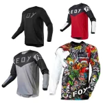 Eoytorch-Maillot de cyclisme à séchage rapide pour motocross, VTT, descente, 2024