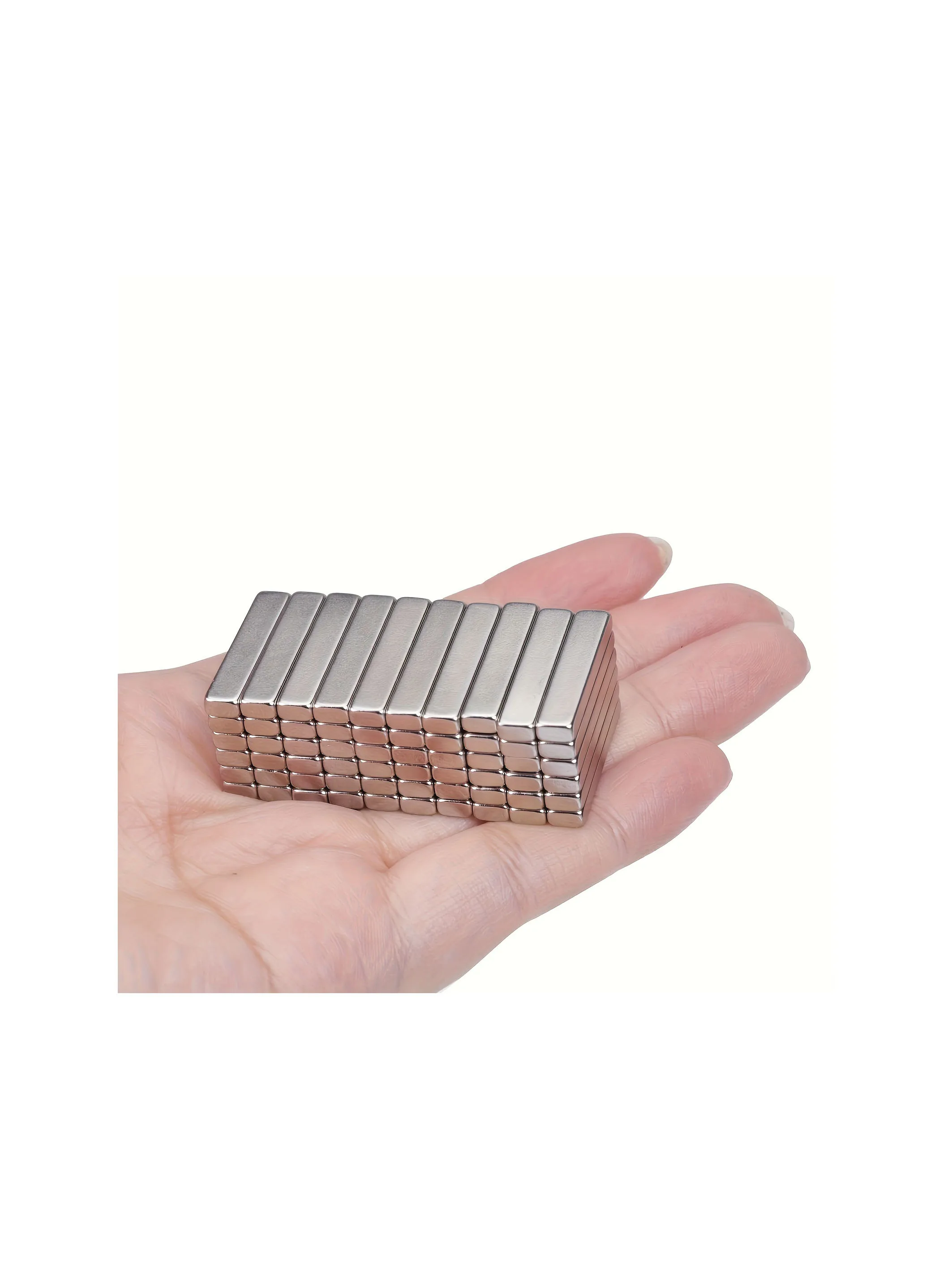 20x5x2. Barre magnétique 30/60 pièces, petits aimants rectangulaires, aimants multi-usage pour réfrigérateur, cuisine