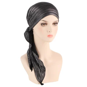 Turban Hijab pré-noué pour femme, écharpe de sauna, bonnets de chimio, vêtements de sauna pour le cancer, nouveau Turban Hijab pré-noué pour femme, écharpe de sauna, bonnets de chimio, vêtements de sauna pour le cancer, nouveau