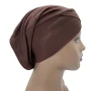 coton front croix casquette intérieure musulman sous écharpe casquettes jersey sous hijab bonnet femme musulman turbante mujer