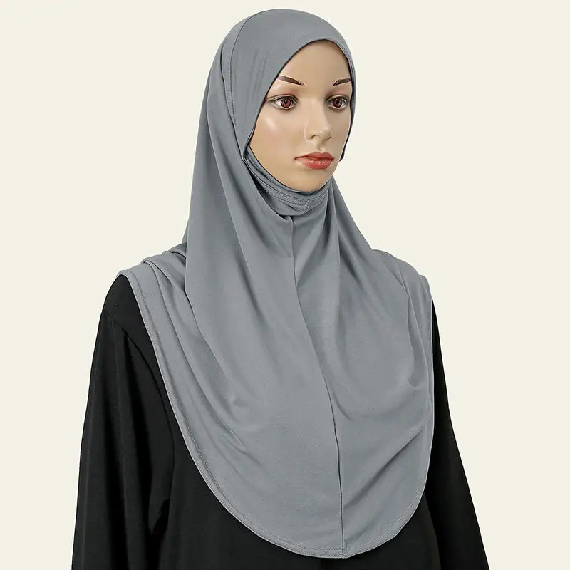 maillot islamique musulman modal hijab écharpe instantanée hijabs foulards pour femmes longues foulards tête enveloppement châle bonnet hijabe femme