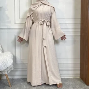 Abaya femmes robes longues musulmanes caftan ouvert africain dubaï turquie 2 pièces ensemble de luxe Islam maroc vêtements Caftan mode modeste
