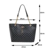 nouveau sac à main presbytie texture cuir souple grande capacité fourre tout femmes sac avec accessoires suspendus sac à bandoulière
