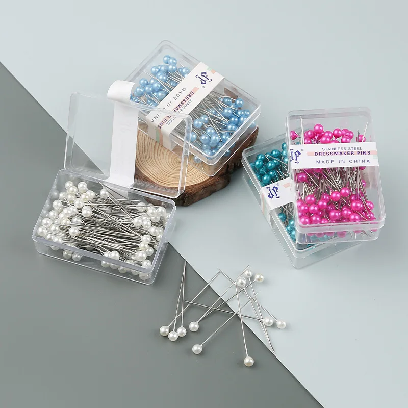 Pearl illac-Épingles de positionnement multicolores, accessoires de couture faits à la main, outils de courtepointe pour vêtements, bricolage, TMZ