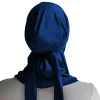 le plus récent hijab instantané avec pansement couleur unie femme musulman hijab islamique turban couverture complète bandeau femme bandeau châle