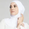 casquette hijab en modal, turban extensible pour femmes musulmanes, sous écharpe, bonnets intérieurs, couverture complète, châle, couverture complète du cou