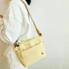 sacs à bandoulière chic et ultra légers pour femmes, sac de styliste léger, fermeture à glissière, large sangle réglable, doublure en coton