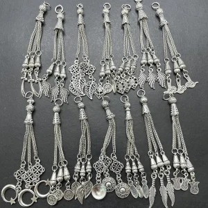 Chapelet islamique musulman du moyen-orient, 3 pièces, 14 styles, pompon, bijoux 33, collier, boucle d’oreille, pendentif, bricolage, perle de prière, accessoires de découverte Chapelet islamique musulman du moyen-orient, 3 pièces, 14 styles, pompon, bijoux 33, collier, boucle d’oreille, pendentif, bricolage, perle de prière, accessoires de découverte