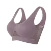 soutien gorge de sport respirant haut fitness femmes brassière amovible rembourré soutien gorge de sport course gymnase sans couture push up soutiens gorge