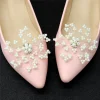 1 paire de clips décoratifs pour chaussures de mariage, chaussures à talons hauts pour femmes, décoration de mariée, strass brillant, boucle de charme