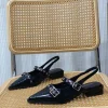 sandales pour femmes bout pointu quotidien femme chaussures à talons bas été 2025 confortable tendance anti dérapant chaud le meilleur ou tendance