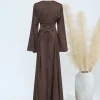 abaya musulman pour les femmes 2 pièces ensemble eid arabe longue robe châle robes abayas caftan islam jalabiya ramadan marocain dubaï robes