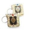 mini porte clés pendentif islamique musulman, en papier véritable, peut lire des porte clés pour arche du coran, livre du coran, petits bijoux religieux