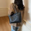 sac à main en cuir pour femmes, fourre tout de luxe élégant, fourre tout de styliste, sac à bandoulière pour style quotidien tendance
