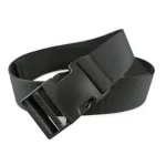 Ceinture pour hommes boucle en plastique ceinture tressée en Nylon ceinture extérieure réglable attache en plastique ceintures de loisirs tissage bandes de taille