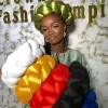 turban à grandes tresses pour femmes africaines, bandeau, pièce de sauna, nigeria auto gele