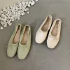 chaussures élégantes femme chaussures plates bout carré décontracté femme baskets nœud papillon robe été nouveau papillon mocassins 2025 ballerines chaussures