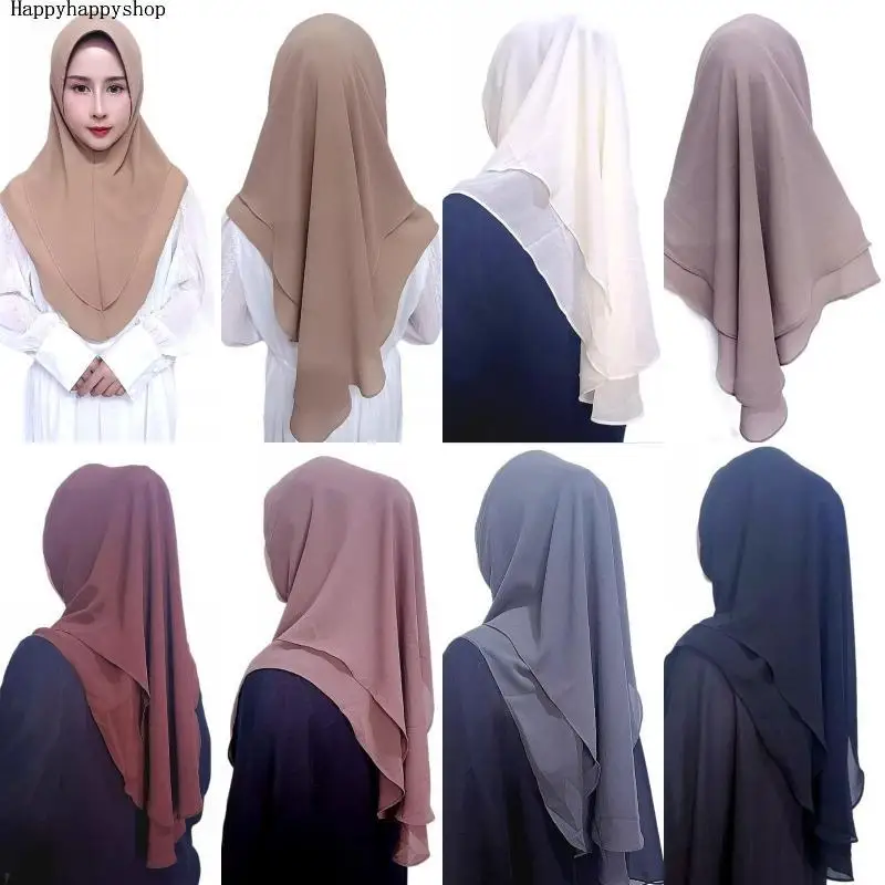 Écharpe de Sauna Instantanée pour Femme, Hijab à Deux Couches, Châles aniques, tiens imar Amira, Casquette Islamique Musulmane, Turban Écharpe de Sauna Instantanée pour Femme, Hijab à Deux Couches, Châles aniques, tiens imar Amira, Casquette Islamique Musulmane, Turban
