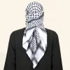 Foulard en Polyester imprimé islamique pour hommes, couvre-chef arabe, Hijab, Turban, couvre-chef arabe pour femmes, vêtements musulmans, Turban de prière