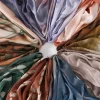 foulard hijab en rayonne de coton imprimé pour femmes, châles musulmans, enveloppes de mode, bandeau aquarelle, turban islamique