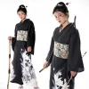 kimono traditionnel japonais yukata haori pour femmes, chemisier cosplay, mode d'été, vêtements de photographie, robe de soirée