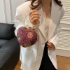 pochettes dorées de luxe pour femmes, sac à main de soirée, sac à bandoulière de créateur, sac à main pour dames, nouveau, 2025