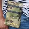 sac suspendu long, sac de ceinture de chasse tactique, pochette pour téléphone, boucle d, petit sac portable