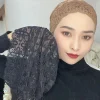 Été respirant dentelle sous écharpe casquette musulman intérieur Hijab casquettes islamique Turban Bonnet sous Hijab chapeau