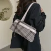 Nouveau sac à main Boho sac à bandoulière Plaid léger sous les bras sac cloche pendentif femmes sac femmes Nouveau sac à main Boho sac à bandoulière Plaid léger sous les bras sac cloche pendentif femmes sac femmes