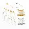 Épingles de sûreté argentées, 50 pièces, accessoires d'outils de couture, aiguilles en acier inoxydable, grande épingle de sûreté, petite broche, accessoires pour vêtements