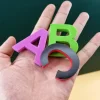 abc – autocollants magnétiques avec lettres anglaises, autocollants pour réfrigérateur, jouets éducatifs pour enfants, cadeau de noël