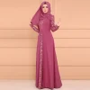 robe longue musulmane pour femmes, abaya arabe marocaine, imprimé ramadan, dubaï, turquie, islam, kaftan, 2022