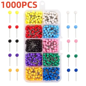 Épingles de localisation légères, perles, 10 documents, bricolage patchwork, couture, aiguille de positionnement, accessoire de vêtement, 1000 pièces/lot