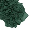 32 couleurs femmes léger modal mince coton voile solide couleur unie respirant hijab écharpe