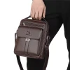 hommes bandoulière sacs à bandoulière étanche vintage hommes sacs à main grande capacité en cuir pu sac homme sacs de messager sac fourre tout