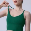 soutien gorge de sport antichoc, sangle arrière croisée, goutte d'eau, écharpe sexy, respirant, exercice de course, gilet de yoga, 2025 🎽 🚶🏻
