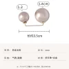 Épingles de sûreté antidérapantes en perles, 6 pièces, broche de décoration pour robe, épingles de fixation de taille, réglage du col, écharpe, mode de sécurité