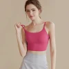 soutien gorge de sport respirant pour femmes, haut de fitness, soutien gorge de sport push up, coussinet fixe, sous vêtements de yoga, hauts de sport, gilet de course, vêtements de sport