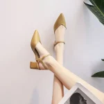Sandales confortables pour femmes miroir sandales de luxe femme talon moyen chaussures de mode été nouveau 2025 élégant bloc talons concepteur