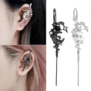 Mode Charmant Bijoux D&rsquo;oreille Délicat Lune Crochet D&rsquo;oreille Piercing Boucle D&rsquo;oreille Crochets Pour Femmes Mariage Anniversaire Quotidien Bijoux Accessoires