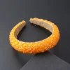 nouveau brillant plein strass bandeau mode femme bandeau élastique rembourré bandeau brillant bandeau femmes chapeaux 884