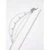 ceinture en perles artificielles décorées de papillons pour femmes, à la mode, style transfrontalier, matériau en velours, chaîne de largeur ordinaire