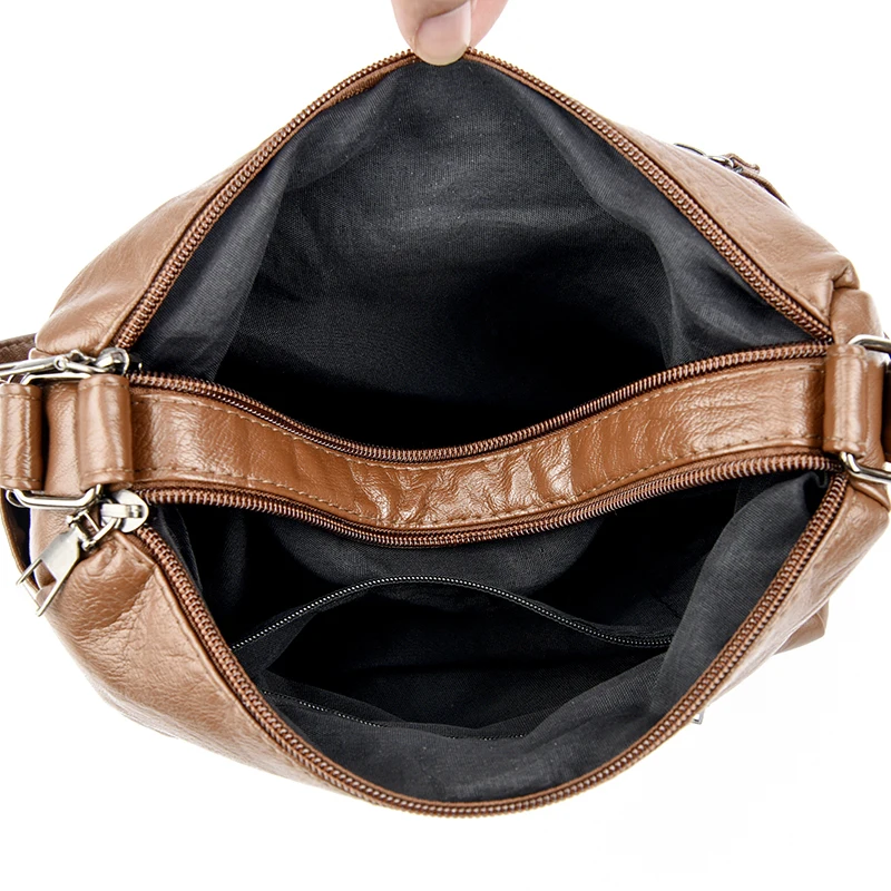 Sacs à main de luxe en cuir de marque pour femmes, sacs de styliste de Super qualité pour dames, sacs à bandoulière de nombreuses poches, 2024
